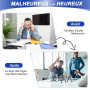 Stylos Anti-stress Amusants Cadeau Homme - Idées Cadeaux Uniques D'anniversaire Noel Original pour Homme, Cool Cadeau pour Noël 