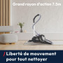 Hoover HP1 Home Aspirateur Traineau sans Sac Compact et Puissant HPZ107HM, Haute-Performance, 2 Brosses Sols Durs-Tapis & Spécia