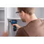 Bosch Professional 12V System perceuse-visseuse sans-fil GSR 12V-35 HX (avec 2 batteries GBA 12V 3.0Ah, chargeur rapide GAL 12V-