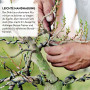 HappySeed 10 m Fil de Ligature Bonsai en Aluminium anodisé, Noir - Essentiel pour la Forme souhaitée de Votre Bonsai - Idéal pou