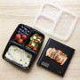 Igluu Meal Prep - [Lot de 30 Boîtes alimentaires à 3 compartiments pour préparation des repas - Réutilisables, sans BPA - Compat