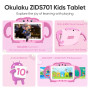 Tablette pour Enfant 7 Pouces Android Tablette Enfants avec WiFi Bluetooth ContrôLe Parental Logiciel Enfant Pré-Installé Quad C