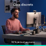 Logitech MX Master 3S - Souris sans fil performante avec défilement ultra-rapide, ergonomique, 8K PPP, compatible avec les surfa