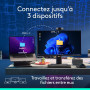 Logitech MX Master 3S - Souris sans fil performante avec défilement ultra-rapide, ergonomique, 8K PPP, compatible avec les surfa