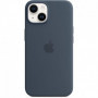 APPLE Coque en silicone pour iPhone 14 avec MagSafe - Bleu orage 62,99 €