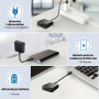 IVVHVVI 1080p Mini caméra de Surveillance intérieure/extérieure, avec détection de Mouvement et Vision Nocturne, Batterie intégr