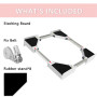 NIUXX Kit de Superposition Universel, Accessoires pour Lave-linge/Sèche-linge, Universel Cadre Intermédiaire pour Lave-linge et 