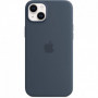 APPLE Coque en silicone pour iPhone 14 Plus avec MagSafe - Bleu orage 62,99 €