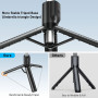 Perche à Selfie avec lumière d'appoint,Trépied Smartphone,125CM Extensible Selfie Stick Trépied de Téléphone avec télécommande d