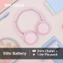 Sony WH-CH520 - Casque Bluetooth sans Fil, Multipoint, Micro intégré - jusqu'à 50 Heures d'autonomie et Charge Rapide - Rose (Re