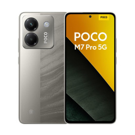 POCO M7 Pro 5G Smartphone, 12+256GB, Argent, Appareil Photo Sony 50MP avec OIS, Batterie 5110mAh, Charge Turbo 45W, Écran AMOLED
