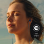 Panasonic RP-TCM225DEA USB-C Écouteurs Intra-Auriculaires, Casque Filaire avec Micro et Télécommande Intégrés, Basses Puissantes