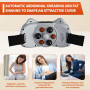 Eirolace Masseur Abdominal Électrique,Réglage À 3 Vitesses,Massage Profond À 7 Aimants,Machine Pour Soulager La Douleur,Maigrir 
