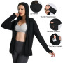 QXURkut Veste de Sport Sun Hoodie