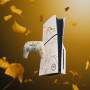 Playstation Sony, Pack Console PS5 standard édition limitée Ghost of Yōtei version dorée, avec 1 Manette Sans Fil DualSense + je
