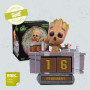 Grupo Erik - Calendrier Perpétuel Marvel, Bébé Groot | Figurine Calendrier, Calendrier 3D, Calendrier pour Enfant, Cadeaux Geek