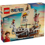 LEGO One Piece Le Bateau Pirate Vogue Merry - Jouet Bateau - Maquette pour Décoration avec 5 Minifigurines Dont Luffy, Zoro & Na