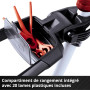 Einhell Coupe-bordures sans fil GE-CT 18 Li - Solo Power X-Change (18 V,Diam. de coupe lame 24 cm,Livré avec 20 lamelles en PVC)