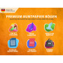 Papier couleur A4 - MEGA Kit de bricolage,180 feuilles de papier de couleur, 40 couleurs & papier de bricolage premium 80g/m² MA