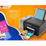 Papier couleur A4 - MEGA Kit de bricolage,180 feuilles de papier de couleur, 40 couleurs & papier de bricolage premium 80g/m² MA