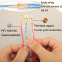 320pcs Laiton Bullet Connecteurs Kit, Mâle et Femelle Double Bullet Terminal Connecteur avec Manchons Isolants, Cosses Electriqu