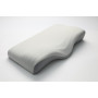 CloudNook Oreiller Orthopédique en Mousse à Mémoire de Forme – Soutien Cervical Ergonomique pour Cou & Épaules, Housse Soie Rafr