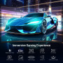 KOORUI Écran PC Gaming Incurvé 31,5 Pouces, Ultrawide QHD(2560 * 1440), 1500R, UltraLarge, VA, 170Hz, 2xHDMI (170HZ Or 144HZ), D