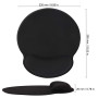 Tapis de Repose-Poignet,Tapis de Souris Ergonomique avec Mousse à mémoire de Forme,Tapis de Support de Poignet de Souris en Caou
