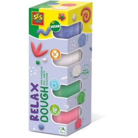 Pâte a modeler - SES CREATIVE - Feel good - Relax (4x90gr) - Végane - Lavable - Souple 19,75 €