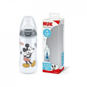 NUK Biberon FC+ Mickey - Temperature Control - En silicone - 300 ml - 6-18 mois 23,99 €
