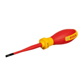 Tournevis VDE - BOSCH - SL3,5x75 - Isolé jusqu'a 1000V - Manche ergonomique - Embout plat 23,00 €