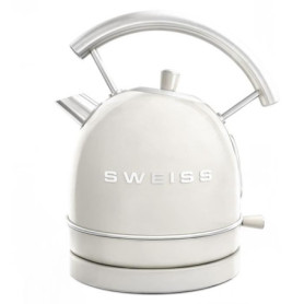 Bouilloire vintage - SWEISS - KTL8 - 2200 W - 1,8 L - Socle 360° - Beige 72,87 €