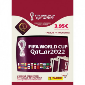 Pack de cartes 1 album + 4 pochettes a collectionner PANINI - World cup 2022 20,99 €