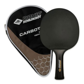 Raquette de Tennis de Table - Schildkröt - 758221 - 100% Carbone - Revetement Liga QRC - Taille Unique