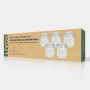 Set de 5 bocaux pour batch cooking - LIVOO - MEN400 - 750 ml - Verre borosciliate - Fermeture métallique
