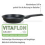 Poele a frire 28 cm Easy Click en aluminium et plastique avec couvercle en verre - GSW - 167833 - Noir