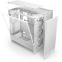 Boitier moyen-tour ATX - NZXT - H5 Flow RGB - Ventilateurs RGB inclus - Blanc - Refroidissement optimisé