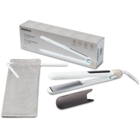 Lisseur - MEDION - MD19925 - 56 W - 5 programmes - 165 a 210 °C - Affichage LED - Blanc