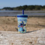 Gobelet a paille - THERMOBABY - LILO & STITCH - 420 ml - Anti-fuite - Sans BPA