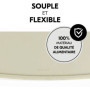 Set de table pour chaise haute - HAUCK - 100 % Silicone alimentaire - Winnie l'ourson Beige