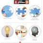 Puzzle - EDUCA - Portes de Notting Hill - 1000 pieces - Theme Architecture - 68 x 48 cm