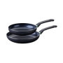 Set de 2 poeles - FACKELMANN - Brandao - Antiadhésives céramique - 24 et 28 cm