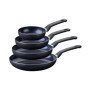 Set de 4 poeles - FACKELMANN - Brandao - Antiadhésives céramique - 16, 20, 24 et 28 cm