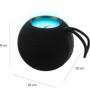 Enceinte bluetooth lumineuse - BIGBEN PARTY - Noir