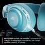 Casque gaming sans fil - STEELSERIES - Arctis Nova 3PW - Autonomie 40h - Bluetooth + 2,4 GHz - Couleur Bleu ciel