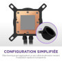 Watercooling - NZXT - RL-KR240-B2 - Kraken Plus 240 RGB - Écran carré 1.54 personnalisable et ventilateurs RGB - Noir