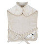 Coussin chauffant dos et cervicales - LIVOO - DOS218C - 100 W - 60 x 90 cm - Flanelle - Lavable en machine 30° - 50-65° - Creme
