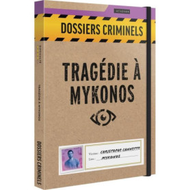 Tragédie a Mykonos - Asmodee - Jeu d'enqete - Des 18 ans - Fabriqué en France