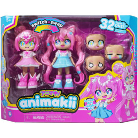 Poupée Personalisable - BANDAI - Animakii - HEA26352 - Magicienne et Ecoliere Poupée Personalisable - BANDAI - Animakii - HEA26352 - Magicienne et Ecoliere