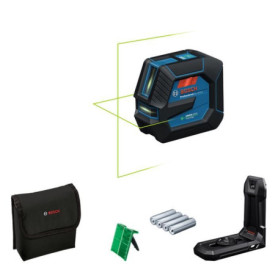 Laser lignes - BOSCH PROFESSIONAL - GLL 20-22 G - Laser vert - Alimentation Dual Power - Précision ± 0,3 mm/m Laser lignes - BOSCH PROFESSIONAL - GLL 20-22 G - Laser vert - Alimentation Dual Power - Précision ± 0,3 mm/m